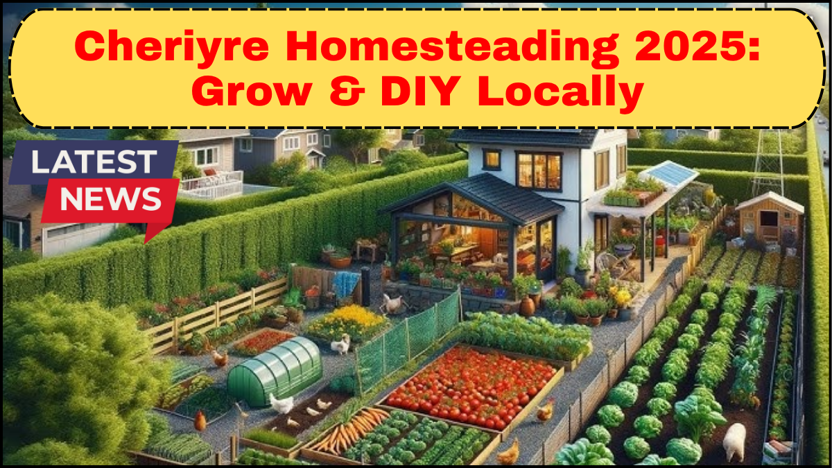 Cheriyre Homesteading 2025: Grow & DIY Locally