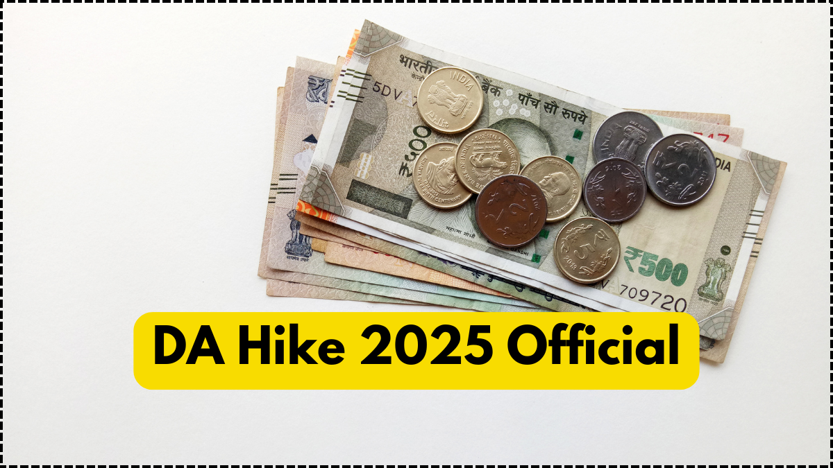 DA Hike 2025 Official – Revised Salary Chart for Govt Employees & Payment Timeline