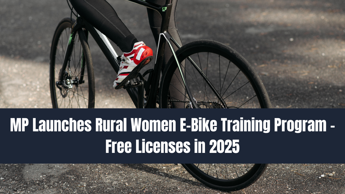MP Launches Rural Women E-Bike Training Program – Free Licenses in 2025